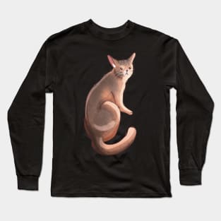 Abyssinian cat - gift for cat lovers Long Sleeve T-Shirt